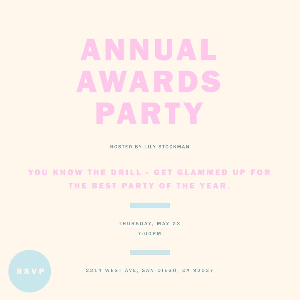 Viewing party invitations online at Paperless Post