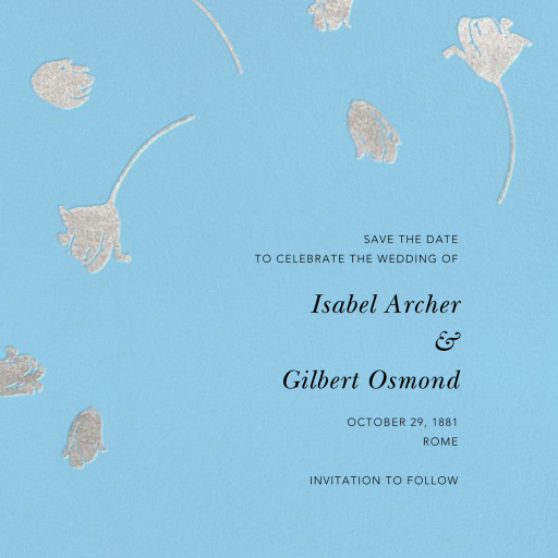 Tulip Dot (Save the Date) by Oscar de la Renta