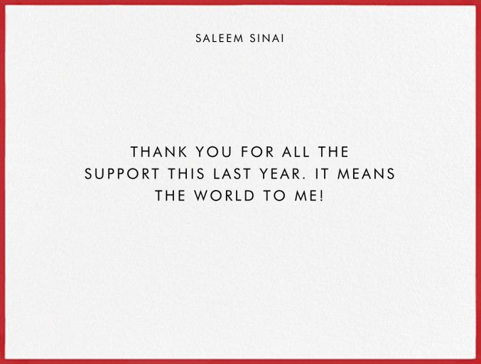 Hand Painted Border - Stationery by Paperless Post