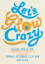 Glow Crazy by Paperless Post