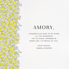 Ffion - Business Greeting Card by Liberty