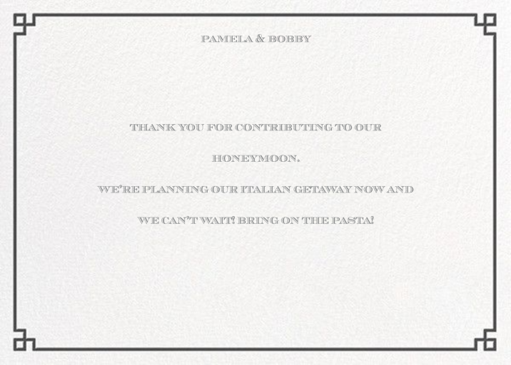 Nixon Border (Stationery) - Stationery by Jonathan Adler