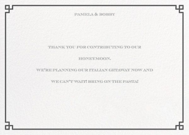 Nixon Border (Stationery) - Stationery by Jonathan Adler