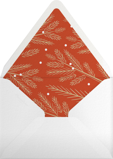 Holiday Spirits Deco - Paperless Post Envelope