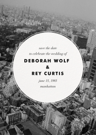 Orbit - Save the Date by Paperless Post