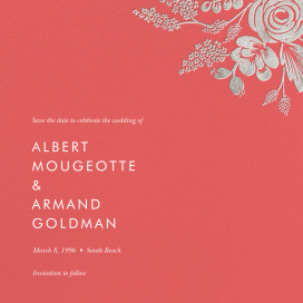 Heather and Lace (Save the Date) by Rifle Paper Co.