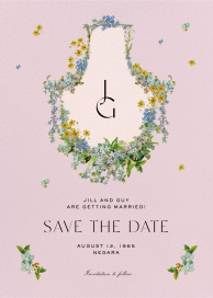 Light Bloom - Save the Date by Stephanie Fishwick