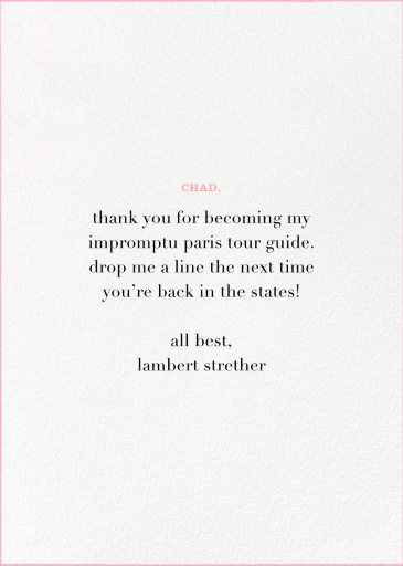 Many Thanks Lots of Love by kate spade new york - Back