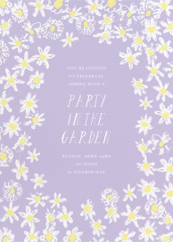 Among the Daisies - Spring Party Invitation by Mr. Boddington's Studio