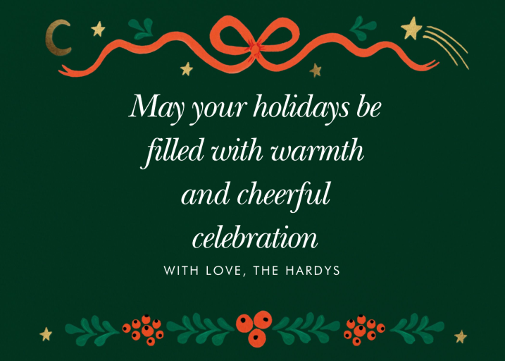 Nutcracker Characters - Holiday Card by Rifle Paper Co. - Back