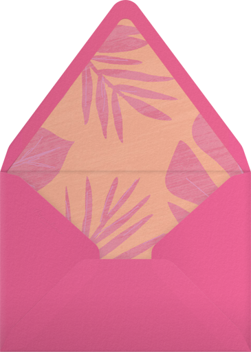 Flamingo Floatie - Paperless Post Envelope