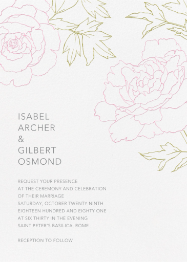 Meet me in the Menagerie - Wedding Invitation by Crane & Co.