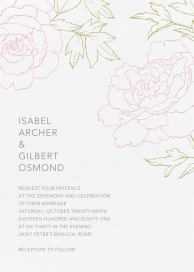 Meet me in the Menagerie - Wedding Invitation by Crane & Co.