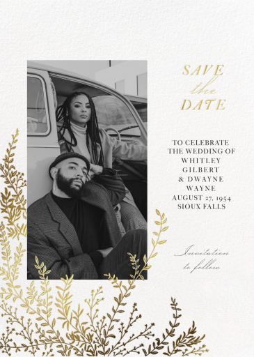 Forever Wild - Save the Date by Paperless Post