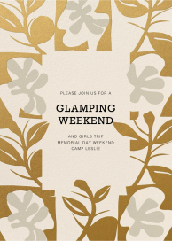 Naatit - Glamping Invitation by Marimekko