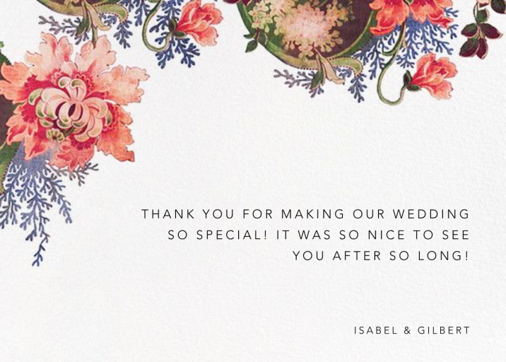 Rose Floral Ikat (Stationery) - Stationery by Oscar de la Renta