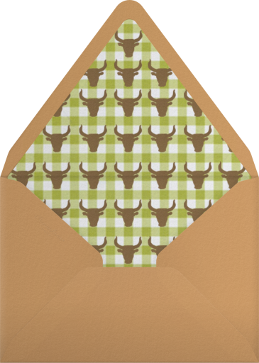 Annie Oakley - Paperless Post Envelope