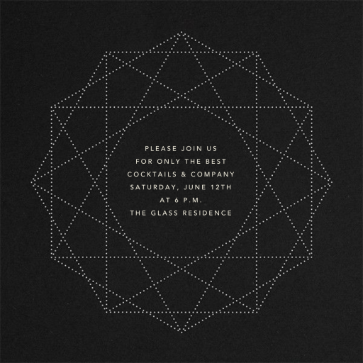 Gamma Ray - Cocktail Party Invitation by Paperless Post