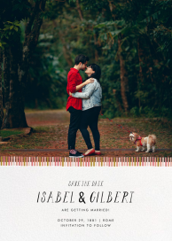 Miss Gigi (Photo Save the Date) by Mr. Boddington's Studio