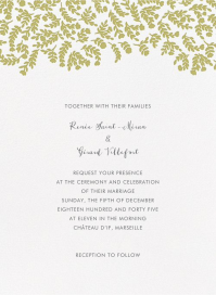 Anthea - Wedding Invitation by Crane & Co.