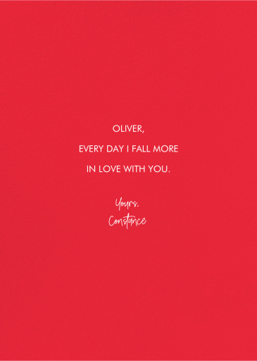 Cupid’s Arrows (Holiday Junkie) - Valentine's Day Card by 2021 Co. - Back