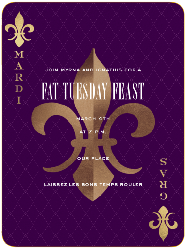 Mardi Gras - Mardi Gras Invitation by Paperless Post