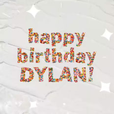 happy birthday
DYLAN!