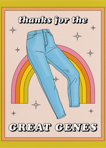 Mom Genes - Mother's Day Card by Party Mountain