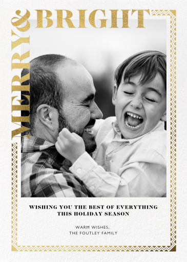 Bright Photo - Holiday Card by Paperless Post
