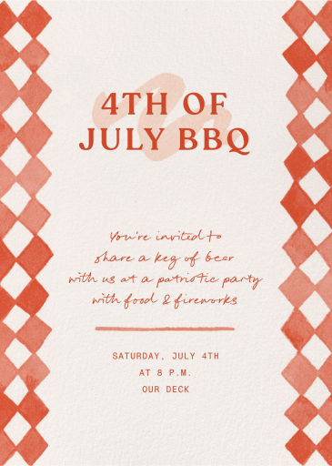 BBQ Picnic - 4th of July Invitation by Paperless Post