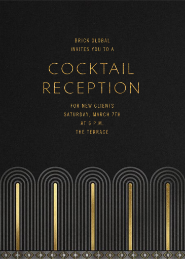 Deluxe - Cocktail Party Invitation by Paperless Post