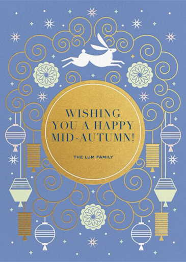 Golden Autumn - Greeting Card by Paperless Post