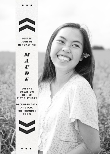 Bookworm (Tall) - Birthday Invitation by Paperless Post