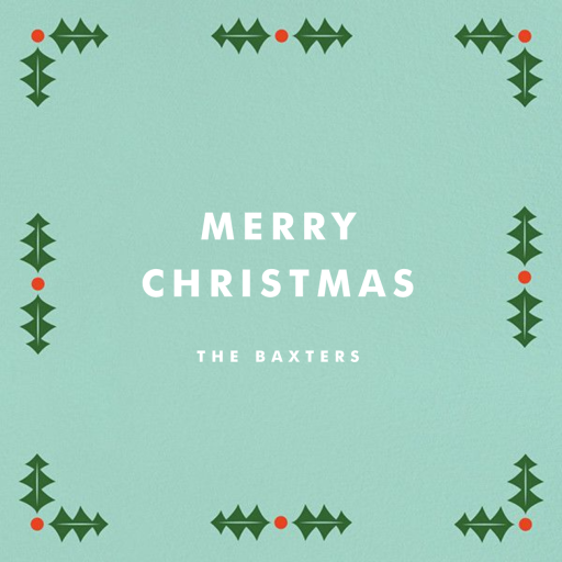 Garland Geometric - Greeting Card by Paperless Post - Back