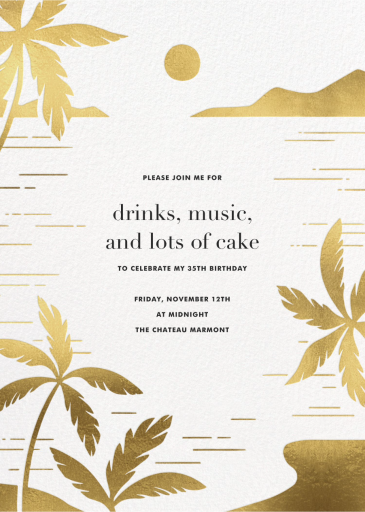 Moon Lagoon - Invitation by Paperless Post