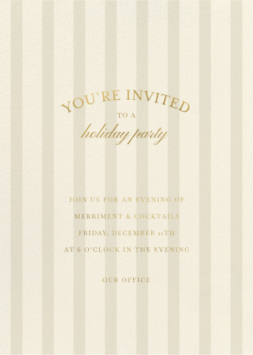 Merry Stripes by Sugar Paper