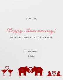 Jungle Valentine - Anniversary Card by Paperless Post
