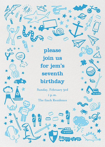 Blue Play Things by Hello!Lucky