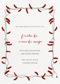 Chili Peppers by Paperless Post