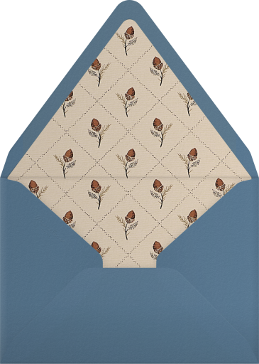 Twig and Pinecone - Schumacher Envelope
