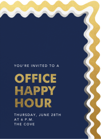 Wiggly Squiggle - Happy Hour Invitation by Paperless Post