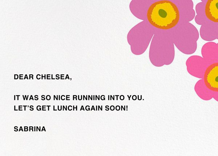 Unikko (Stationery) by Marimekko