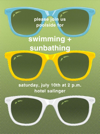 Welcome To Canal Street - Beach Party Invitation by Paperless Post