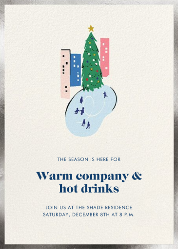 Tree Skate - Holiday Party Invitation by kate spade new york