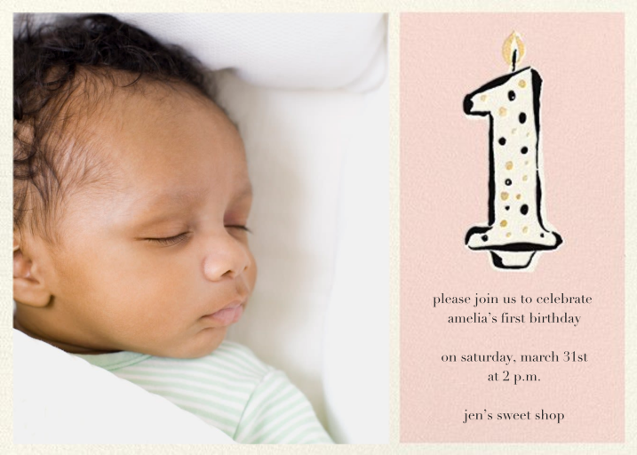 Daisy Place Birthday (Photo) - Birthday Invitation by kate spade new york