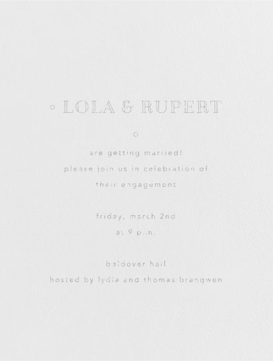 Candace - Engagement Party Invitation by Paperless Post