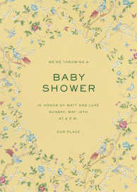 Storybook Garden - Baby Shower Invitation by Schumacher
