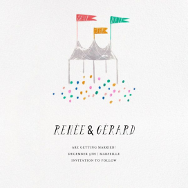 Miss Violet (Save the Date) by Mr. Boddington's Studio