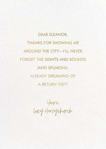 Oh Buoy - Business Greeting Card by 2021 Co. - Back