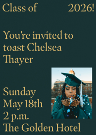 Happy Spaces - Graduation Party Invitation by Goods Gang